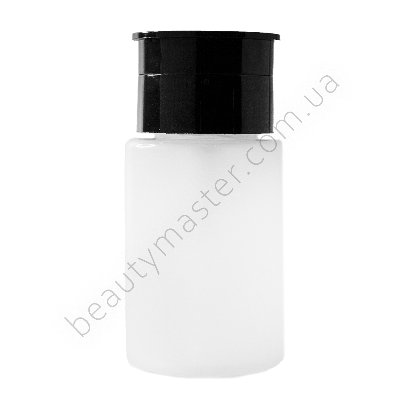 Флакон с помпой для жидкости прозрачный 80 мл