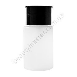 Transparent liquid pump bottle 80 ml