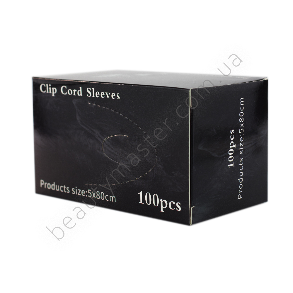 Защитная пленка на клип корд чёрная 5*80см (в коробке 100 штук)
