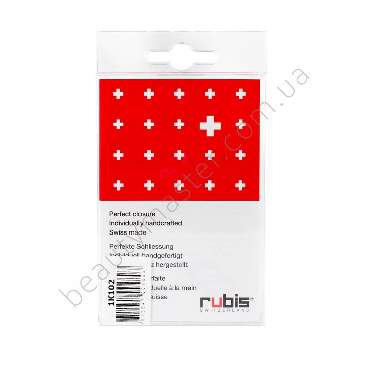 Rubis Red point tweezers Swiss Cross Switzerland