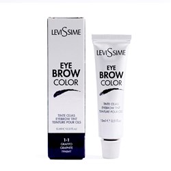 Levissime Eye brow color краска 1-1 графит