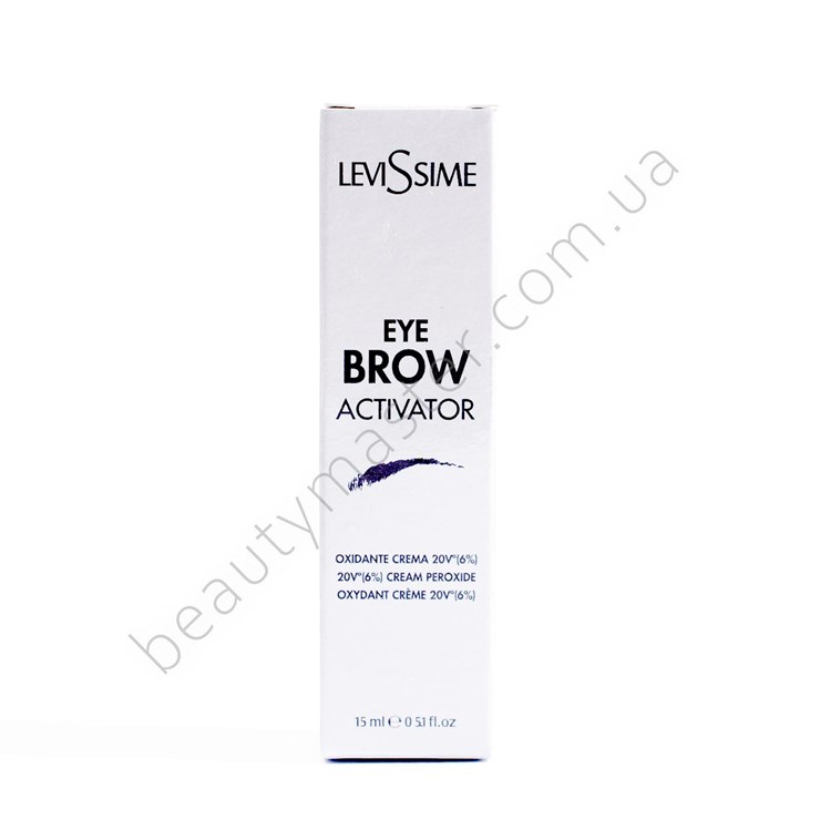 Levissime Eye brow activator окислитель 6%, 15 ml