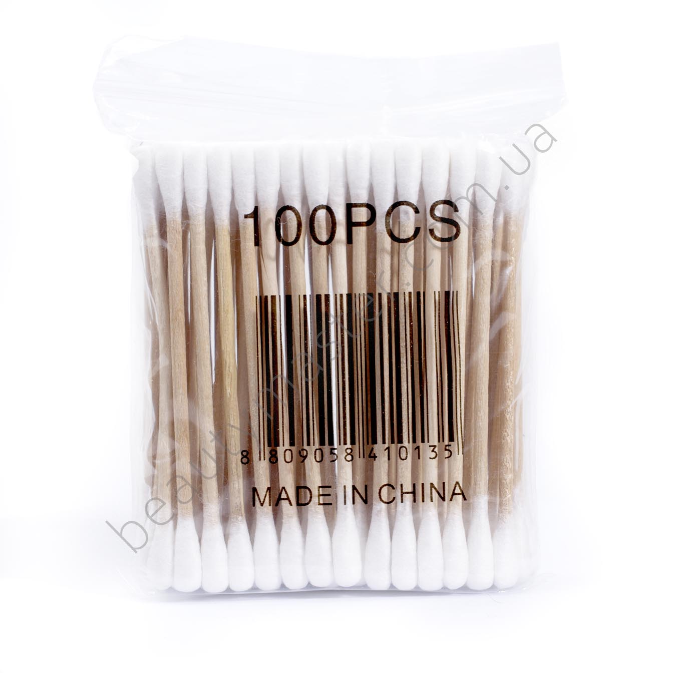 Ватні палички 80 шт дерево