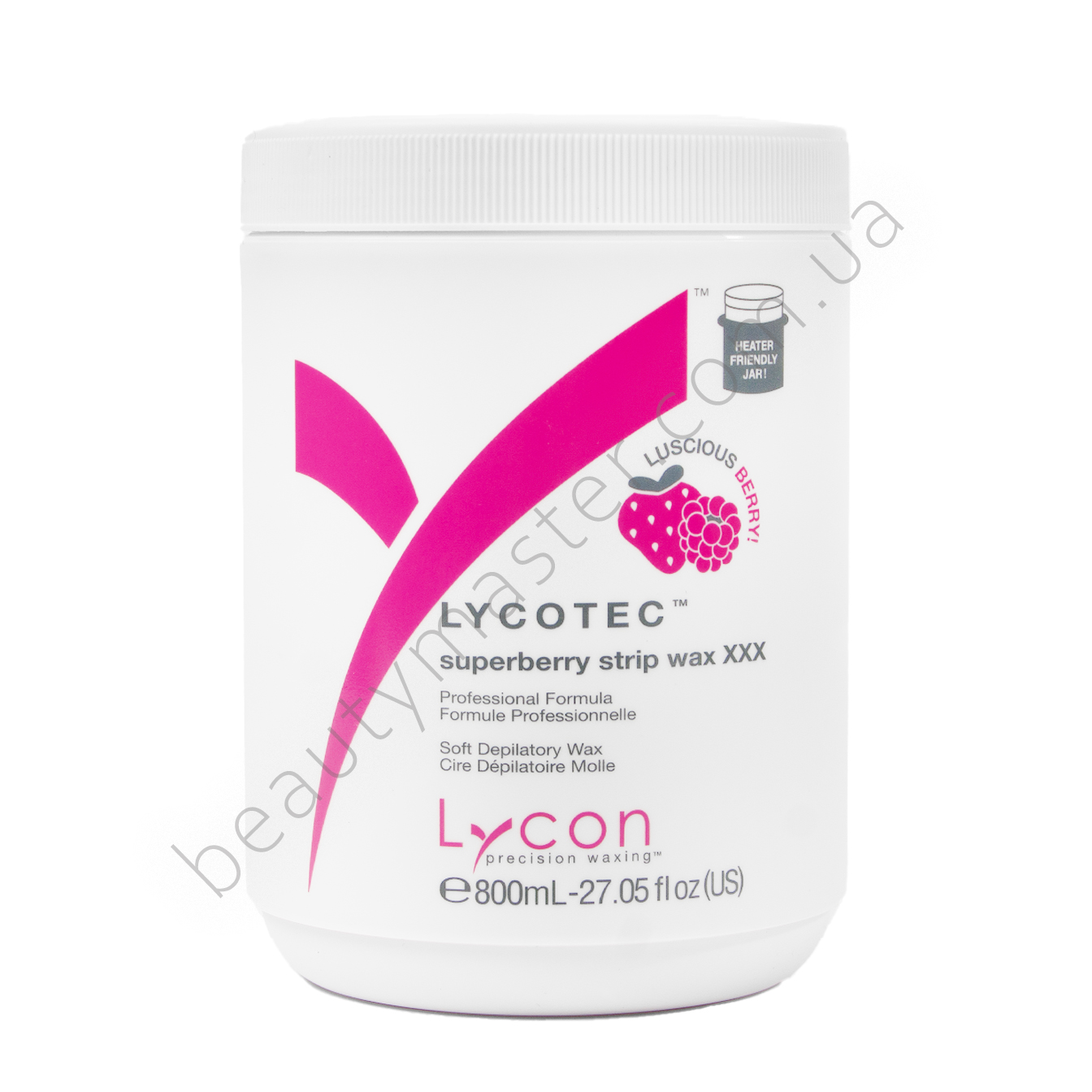 Lycon Lycotec Стрип воск SUPERBERRY STRIP WAX 800 мл