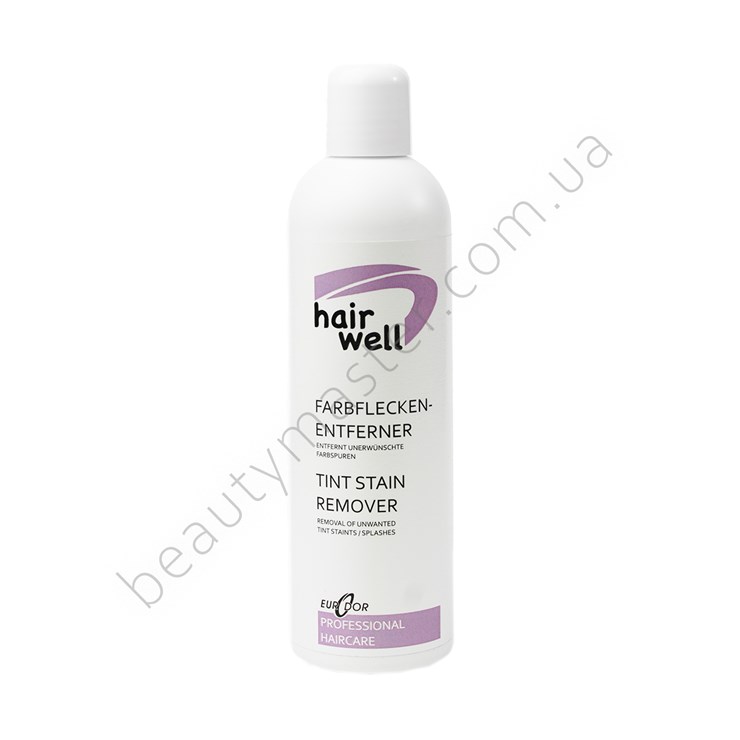 HairWell ремувер для очищення шкіри від слідів барвника, 250 мл