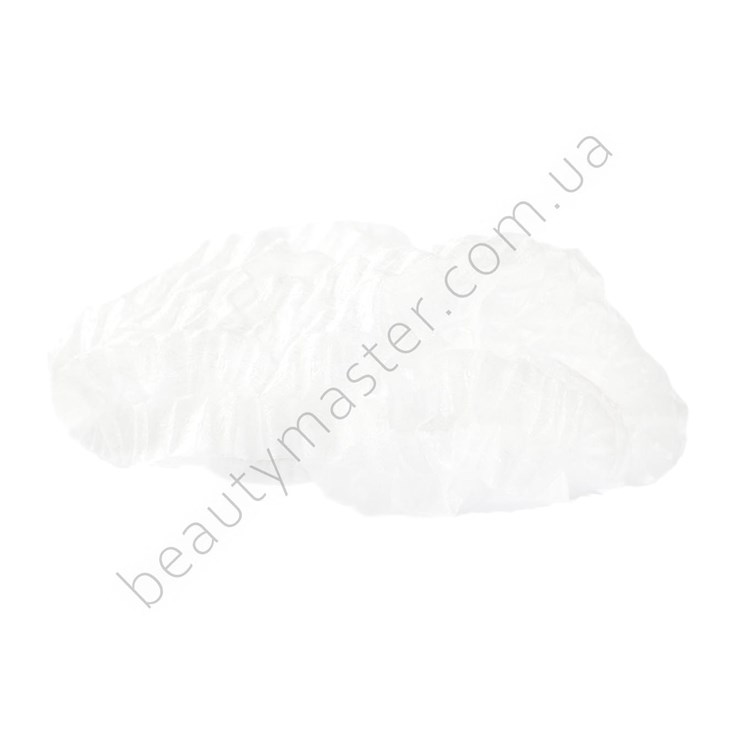Dandelion cap with 2 elastic bands white 100 pcs