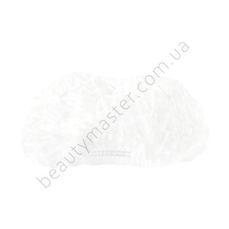 Dandelion cap with 2 elastic bands white 100 pcs