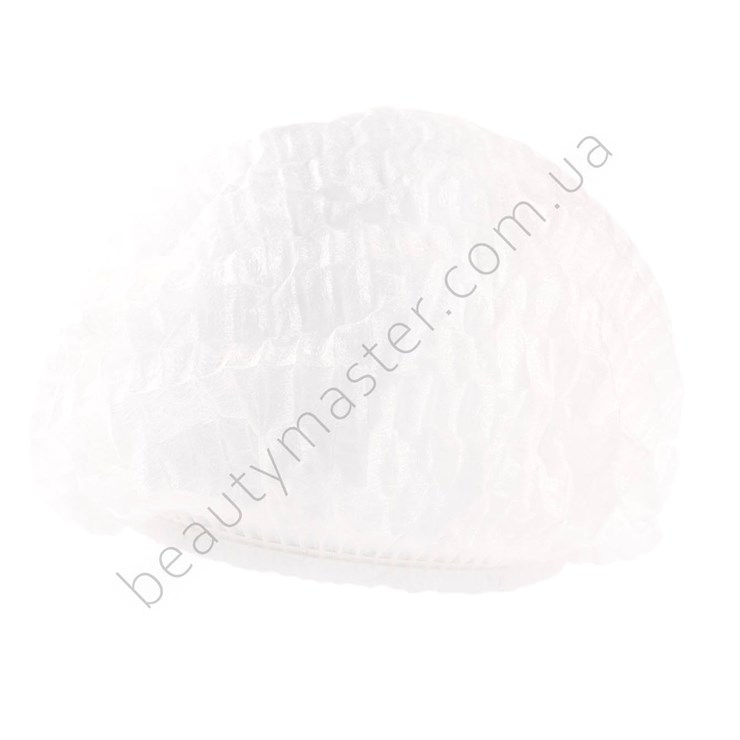 Шапочка Пачка кульбаба з 2ма резинками біла 100 шт