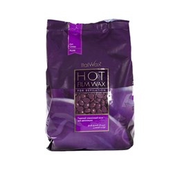 Italwax Горячий пленочный воск Слива Plum, 1 кг