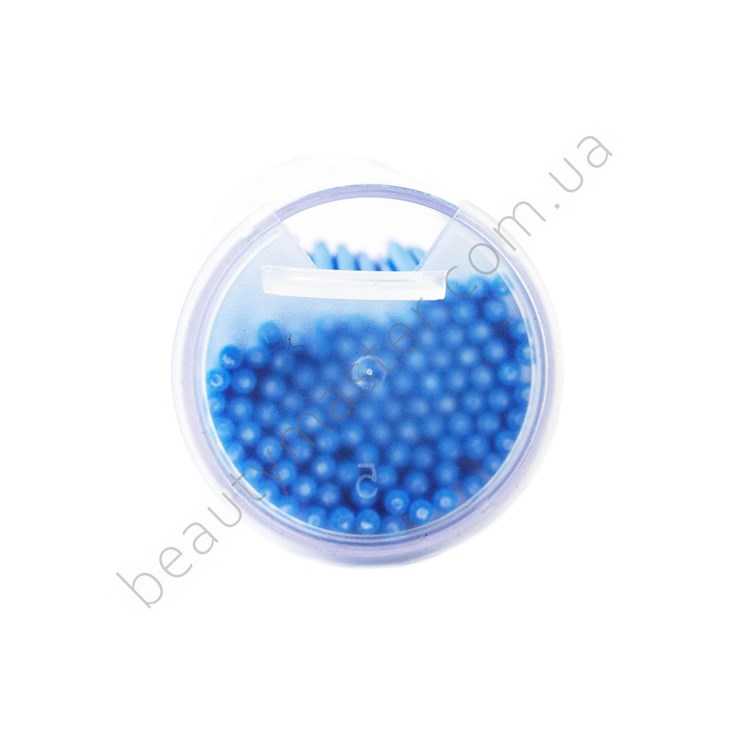 Mikroszczoteczki w tubce niebieskie p. L MA-100
