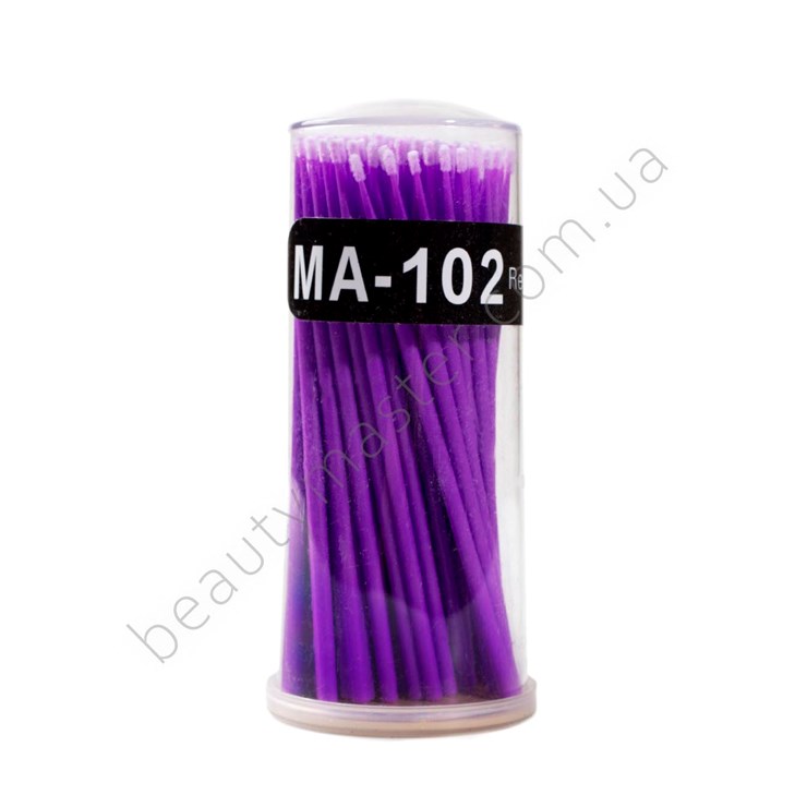 Mikropędzelki w tubce, fioletowe, p. S MA-100
