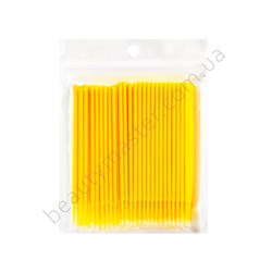 Yellow microbrushes in a bag p. L MA-100