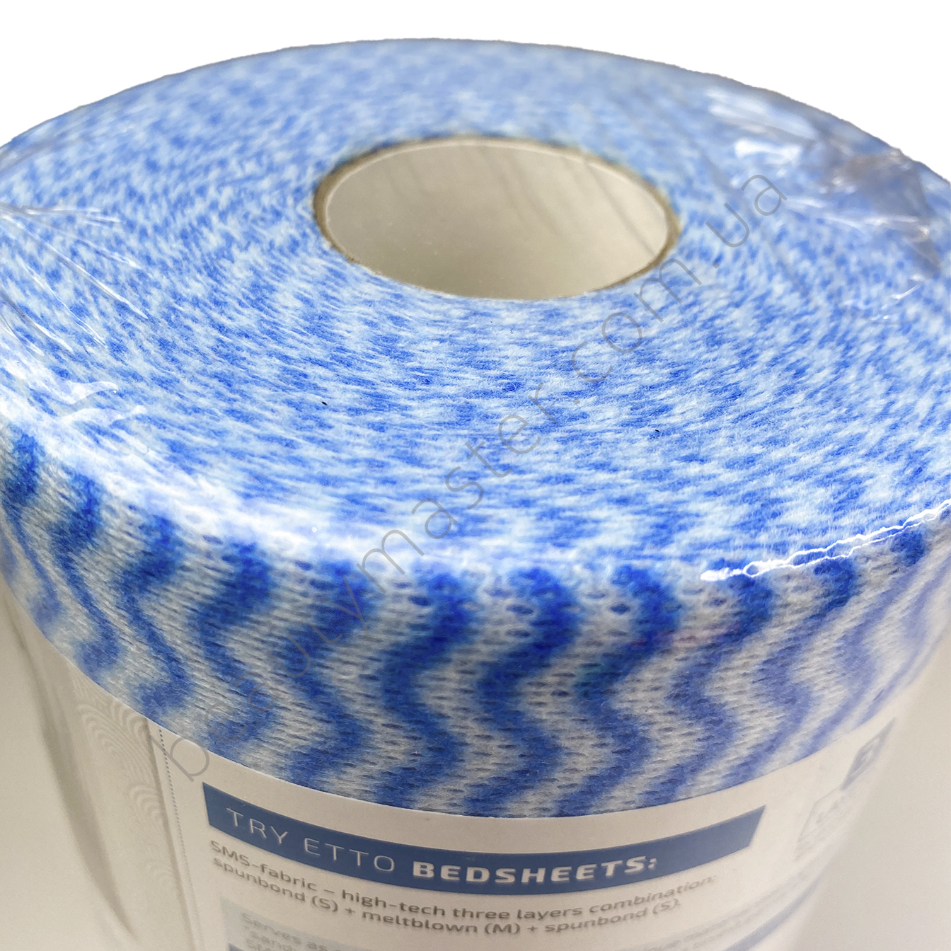 ETTO disposable towel-napkins, blue, 100 pcs