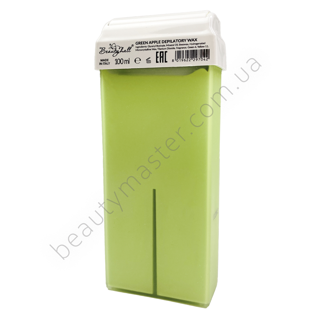 Beautyhall кассетный воск Зеленое яблоко 100 мл