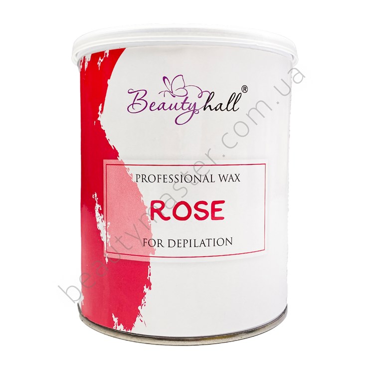 Wosk Beautyhall w słoiku Rose 800 ml