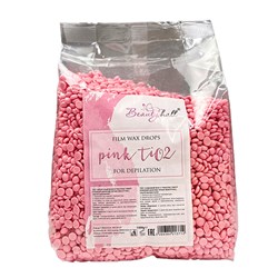 Beautyhall film wax in granules Pink TiO2 1 kg