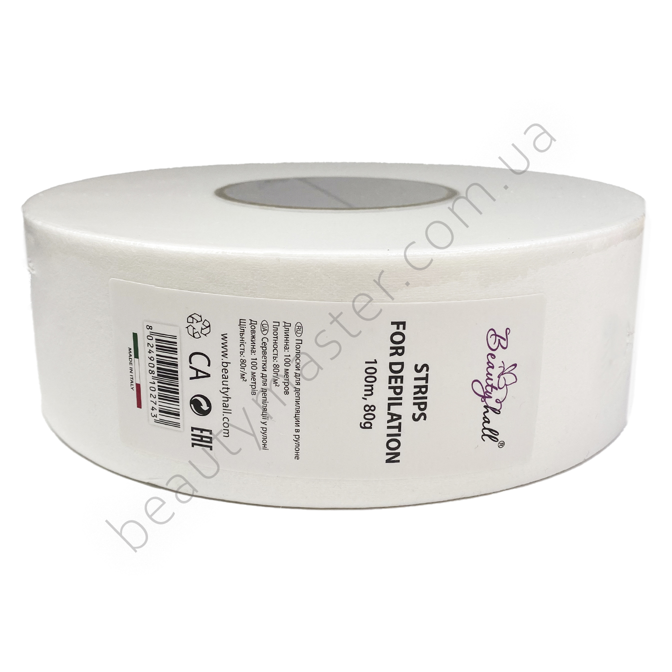 Beautyhall полоски для депиляции в рулоне 100 м