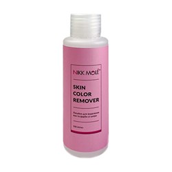 Loción removedora NIKK MOLE para eliminar la pintura de la piel, 100 ml