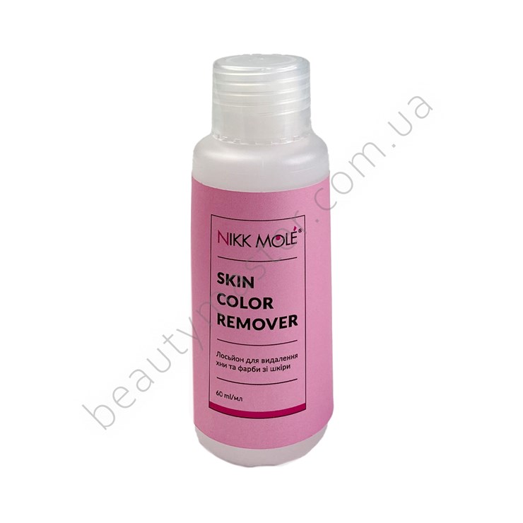 NIKK MOLE Remover Lotion for removing paint from skin, 60 ml