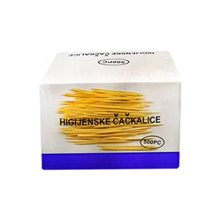 Palillos envasados individualmente, 500 unidades