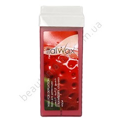ItalWax Kaseta z woskiem Strawberry 100 ml