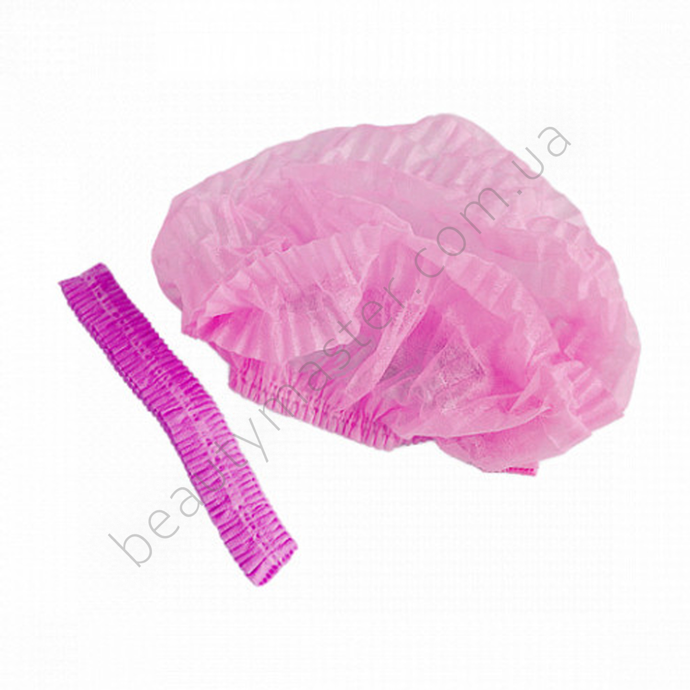 Шапочка кульбаба, з 2ма резинками, рожева 100 шт