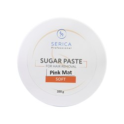 Serica Матовая сахарная паста Soft розовая 350 г