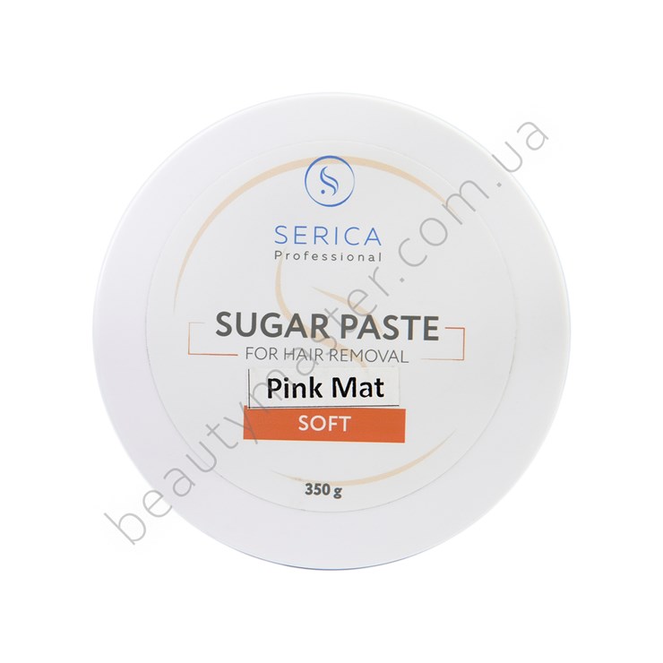Serica Матовая сахарная паста Soft розовая 350 г