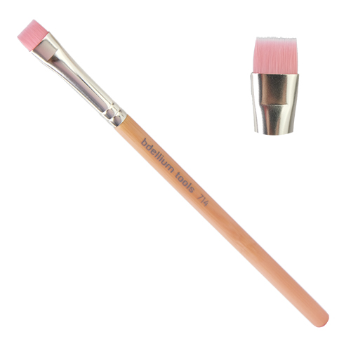 bdellium tools Cepillo 714 recto plano rosa