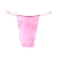 Труси стрінги жіночі одноразові рожеві 50 шт