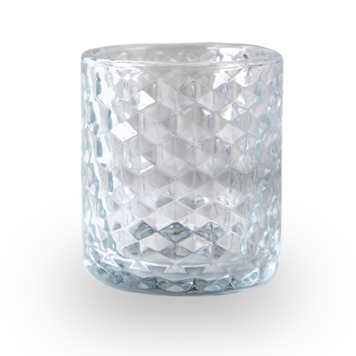 Clear glass beaker, rhombus