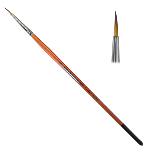 Cepillo Kolos Zanahoria nº 0 madera redonda sintético 1097R