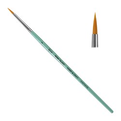 Rosa Hobby&Craft Round synthetic brush No. 2 mint