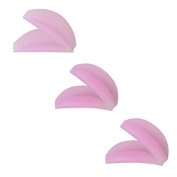 Set of rollers ultra soft 3 pairs, pink