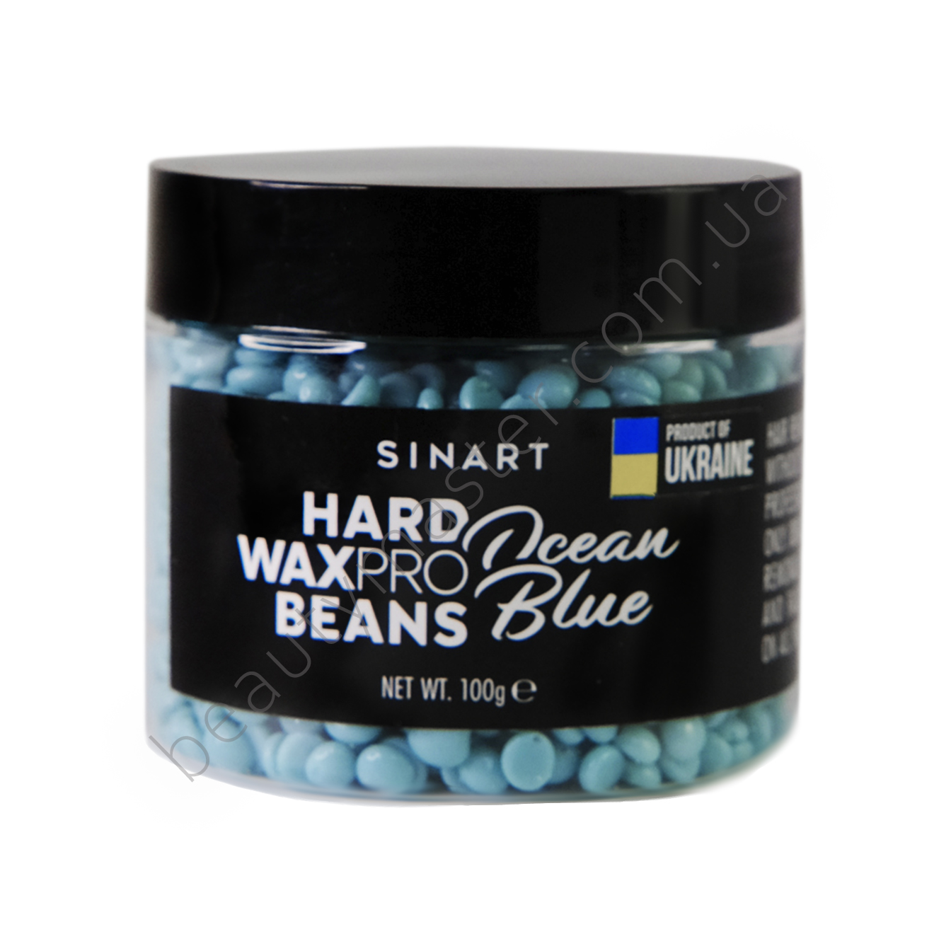 Sinart Віск для депіляції hard waxpro beans ocean blue 100г