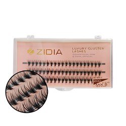 ZIDIA Eyelash bundles 20D bend C; 0.10 Mix S (3 ribbons, size 8,9,10mm)