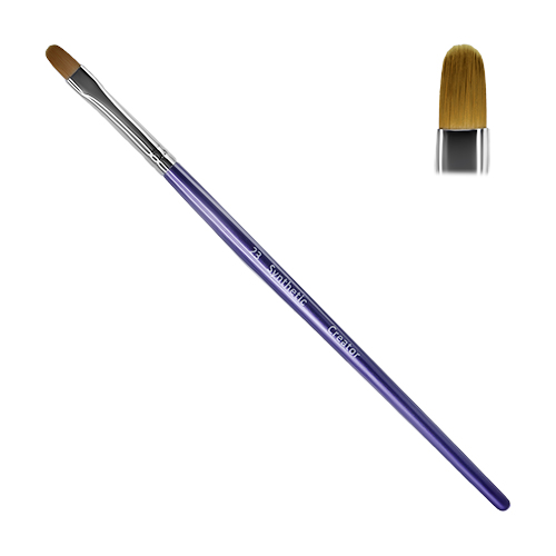 Creator Synthetic No. 23 flat eyebrow brush