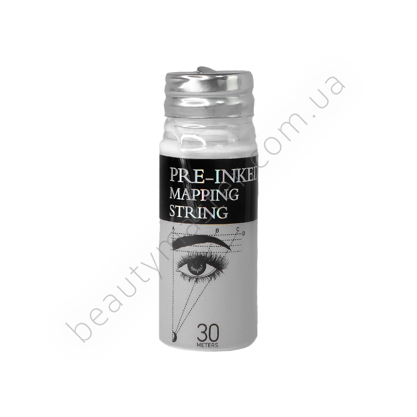 Нить окрашенная 30 метров белая