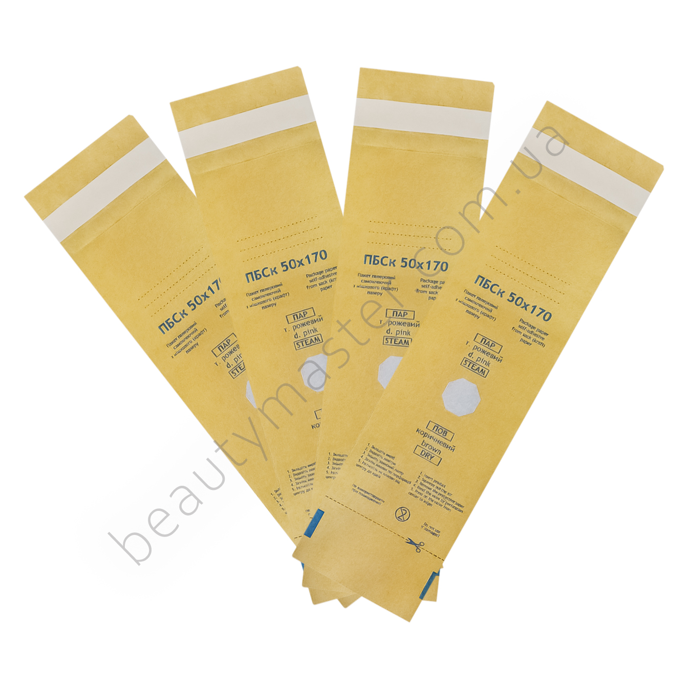 Крафт-пакет 50*170 мм Набір ПБСк АлВін