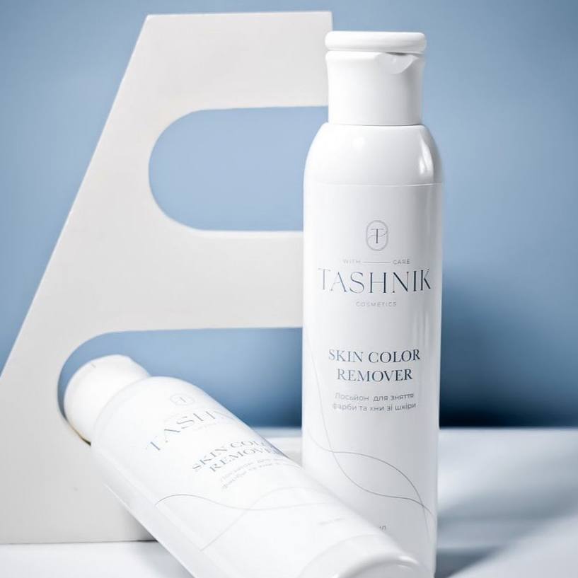 TASHNIK COSMETICS loción removedora de pintura y henna 150 ml