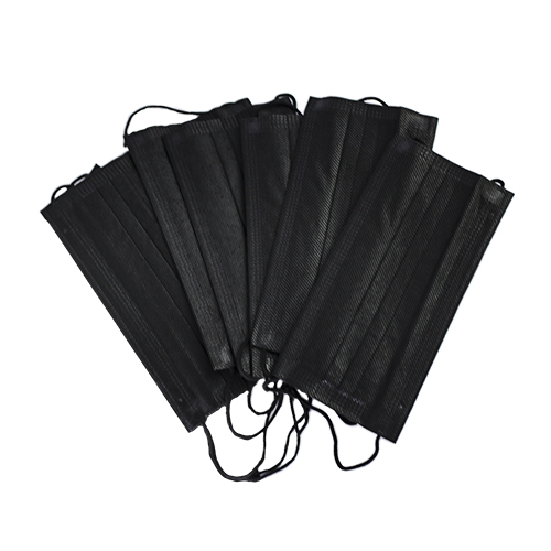 Маска для обличчя чорна тришарова набір 5 шт