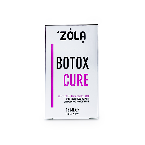ZOLA Botox para cejas y pestañas en sobre de Botox Cure 1,5 ml x 10 uds.
