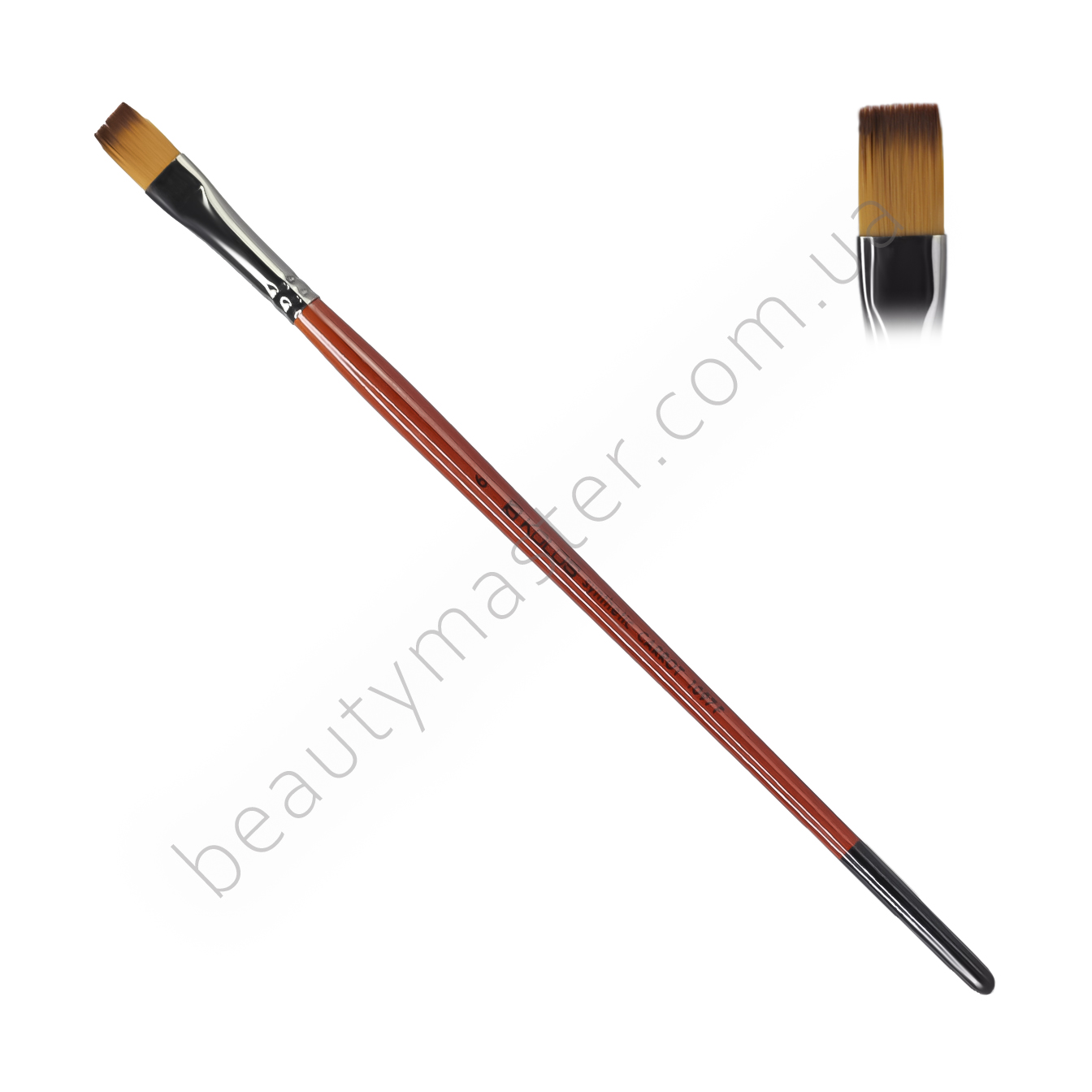 Kolos Сarrot Пензель №6 плоский прямий синтетика 1097F