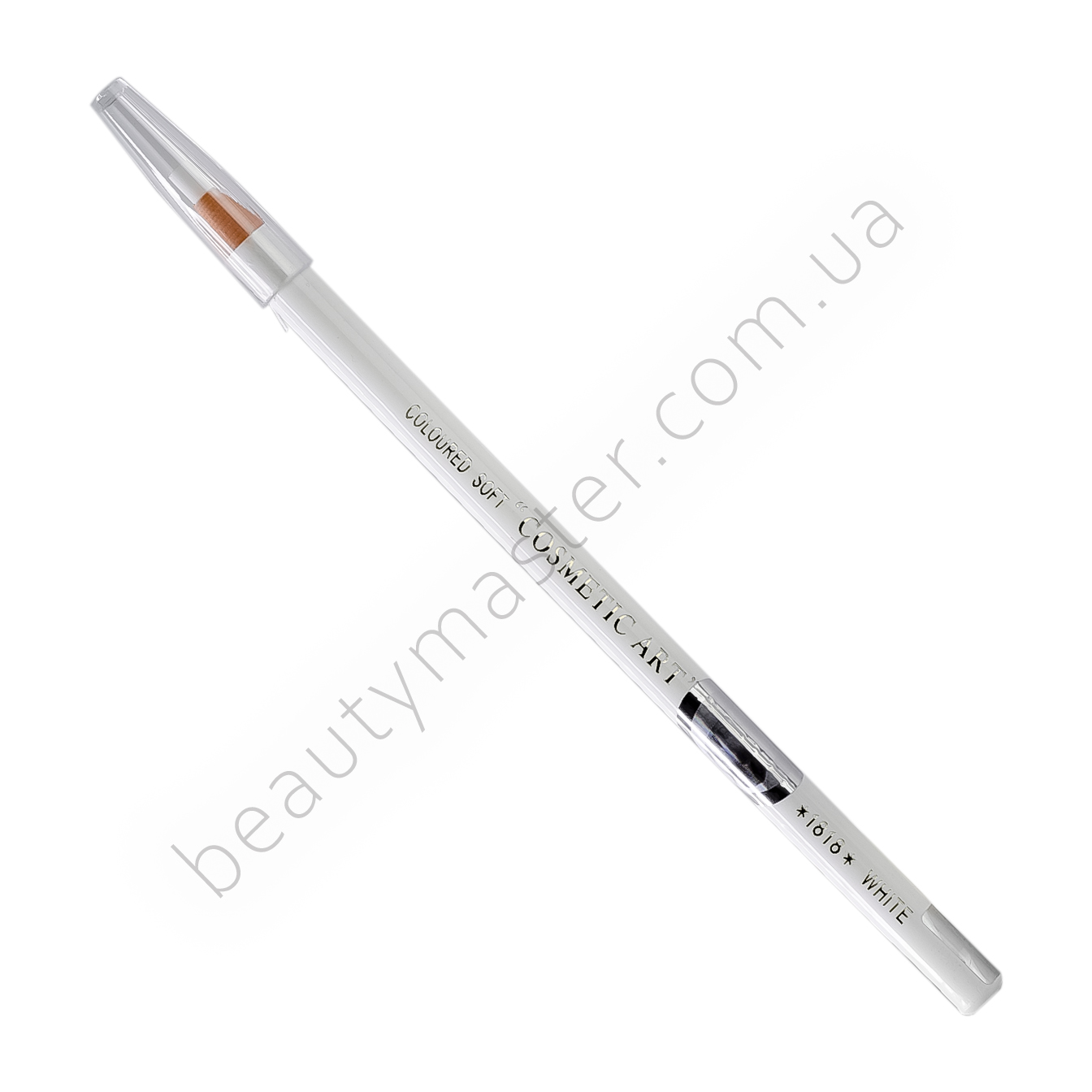 COSMETIC ART Self-sharpening pencil for eyebrows white WHITE
