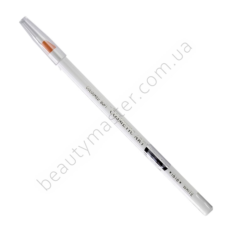 COSMETIC ART Self-sharpening pencil for eyebrows white WHITE