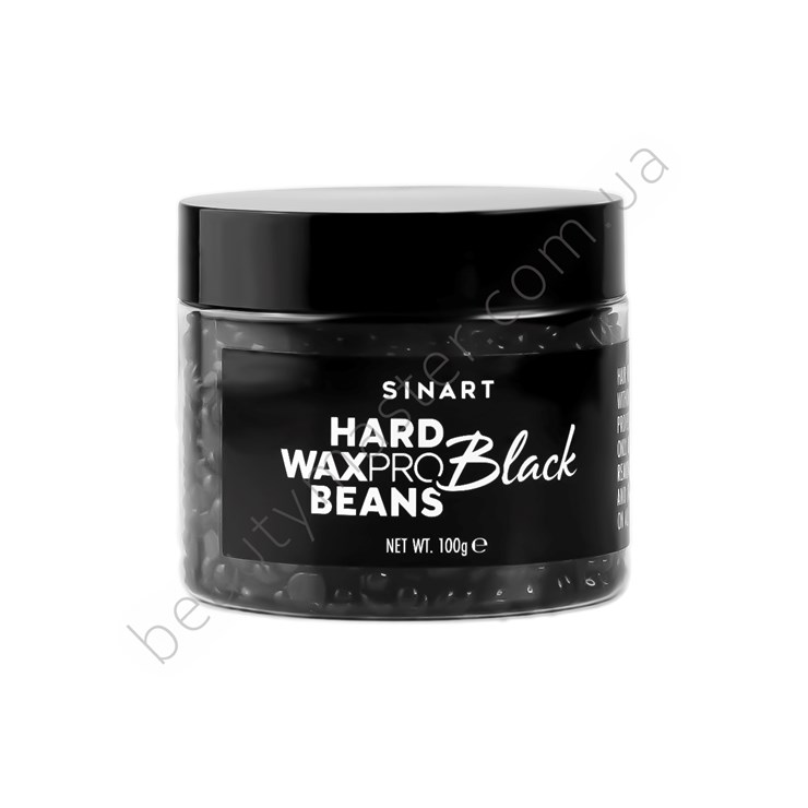 Sinart Wax for depilation hard waxpro beans black 100g