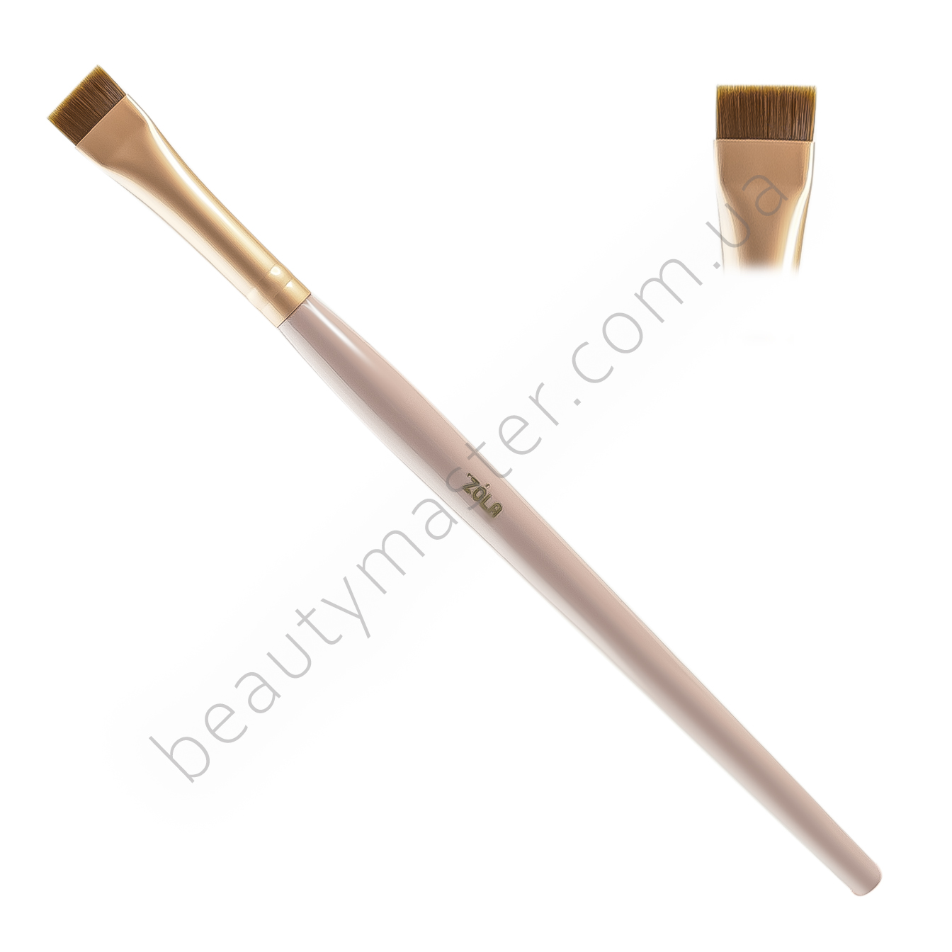 ZOLA Пензлик прямий 03 світло-рожевий