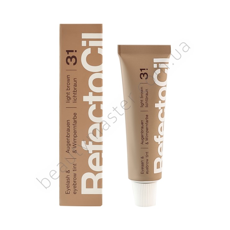 RefectoCil фарба 3.1 light brown світло-коричнева 15 мл