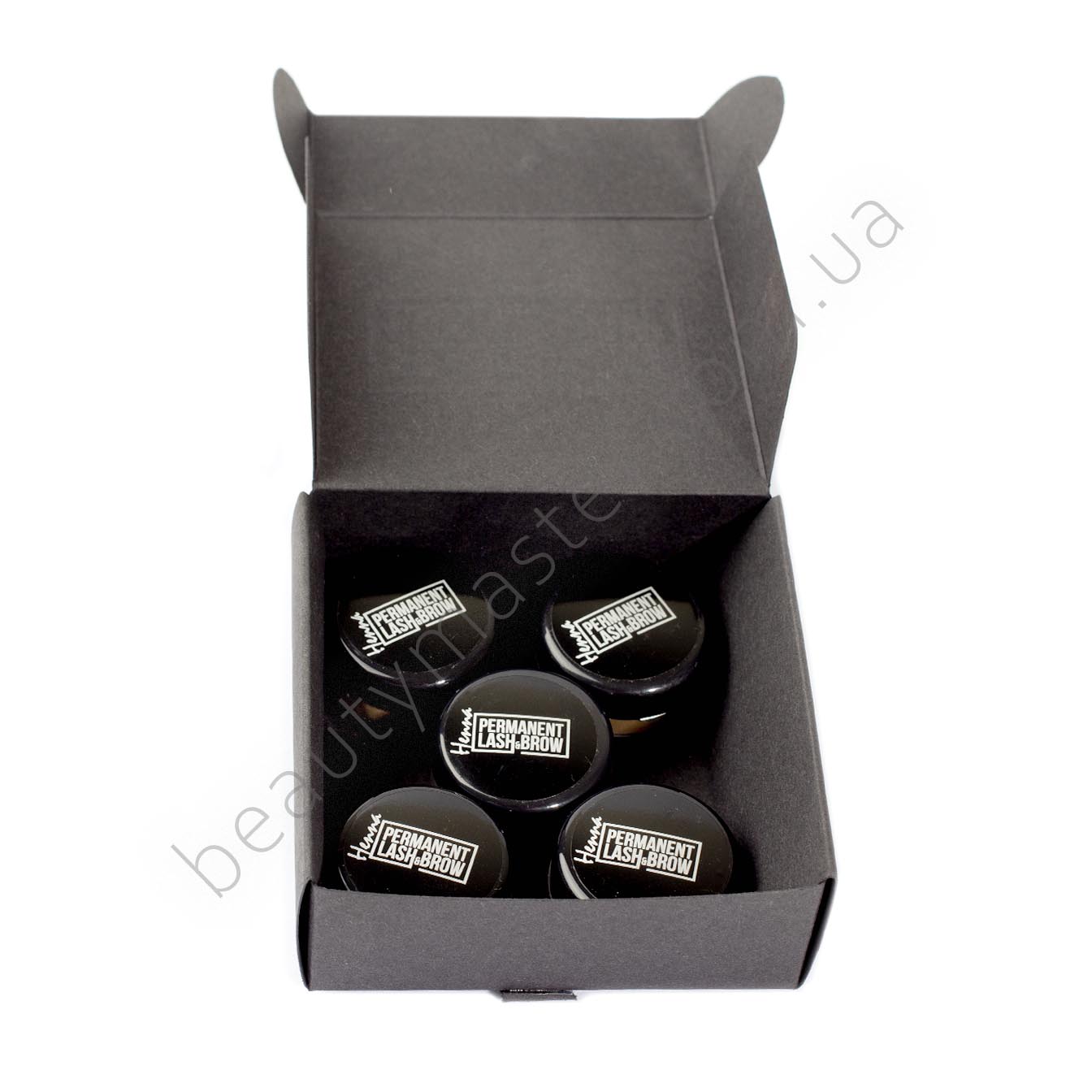 Trwała henna do brwi l&b zestaw 5 szt. 2,5 g