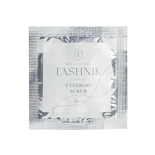 TASHNIK COSMETICS скраб для брів у саше 3 мл